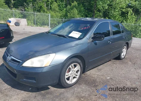 2007 Honda Accord 2.4 Se из США, поврежденный, VIN JHMCM56397C006046
